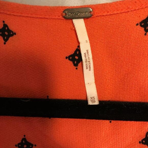 Free People Talulla Printed Tunic Dress Size XS - Picture 9 of 11